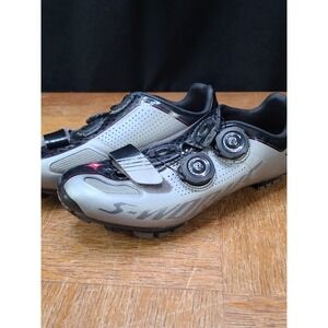 Women's Specialized S-Works XC Shoes Size EU 36, US 5.5 - Carbon Silver & Black